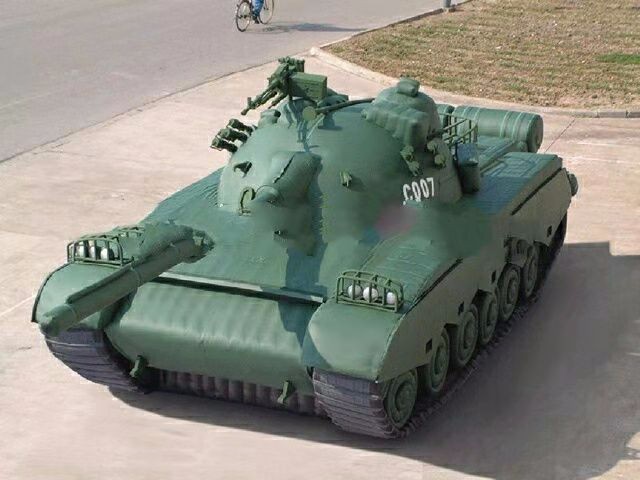漳州军用充气坦克车